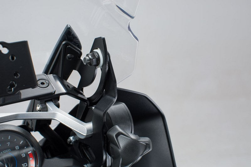 SWモテック / SW-MOTECH スクリーン　レインフォースメント - ブラック - BMW R1200 GS LC / アドベンチャー (13-). | SCT.07.174.10