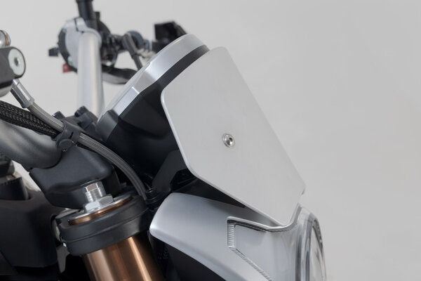 SW Motech Windscreen. Silver. CFMoto 700CL-X Heritage (22-). | SCT.10.033.10000/S