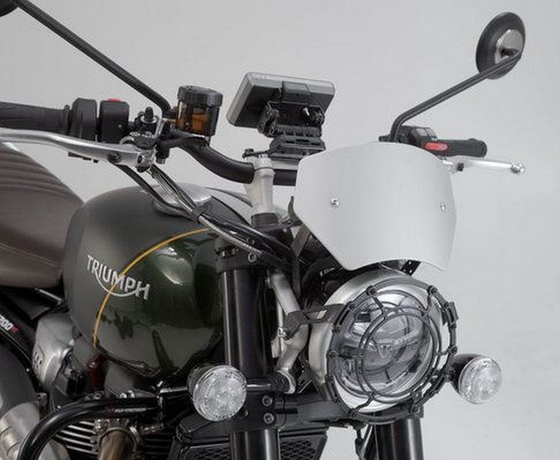 SW-MOTECH Windscreen Grey. Triumph Scrambler 1200 XC / XE (18-). | SCT.11.929.10000/S