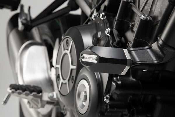 SW-MOTECH / SWモテック フレーム用スライダーセット ブラック Honda CB 1000 R (18-). | STP.01.590.10800/B