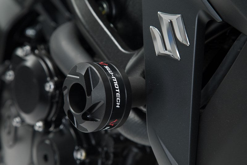 SWモテック / SW-MOTECH　フレーム用スライダーセット　ブラック　Yamaha MT-03 (16-)/Suzuki GSX-S750 (17-) | STP.06.627.10001/B