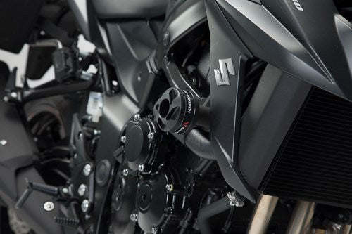 SWモテック / SW-MOTECH　フレーム用スライダーセット　ブラック　Yamaha MT-03 (16-)/Suzuki GSX-S750 (17-) | STP.06.627.10001/B