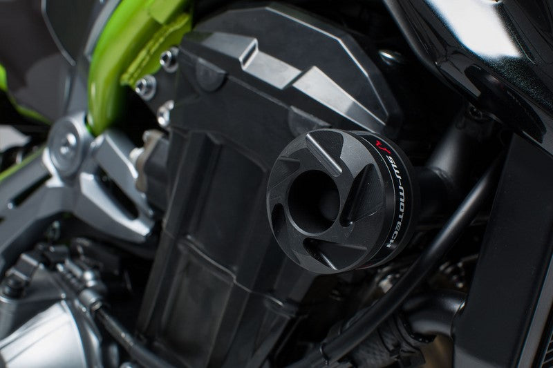 SWモテック / SW-MOTECH フレームスライダーセット - ブラック - Kawasaki Z900 (16-). | STP.08.868.10000/B