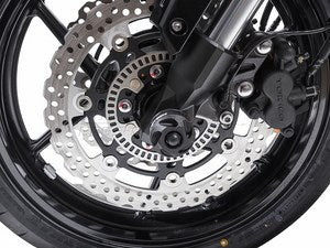 SWモテック / SW-MOTECH フロントアクスルスライダーキット ブラック Ducati models ブラック