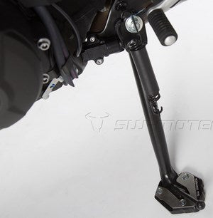 SWモテック / SW-MOTECH サイドスタンドフット ブラック/シルバー  Yamaha MT-09 Tracer