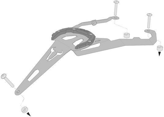SW-MOTECH / SWモテック PRO タンクリング ブラック Yamaha MT-07 (14-17) / Moto Cage (15-16) | TRT.00.787.20900/B