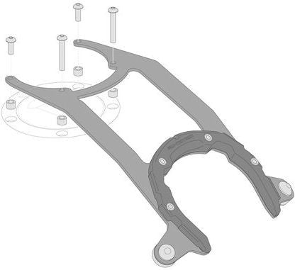 SW-MOTECH / SWモテック PRO タンクリング ブラック Honda CB 500 X (18) | TRT.00.787.21200/B