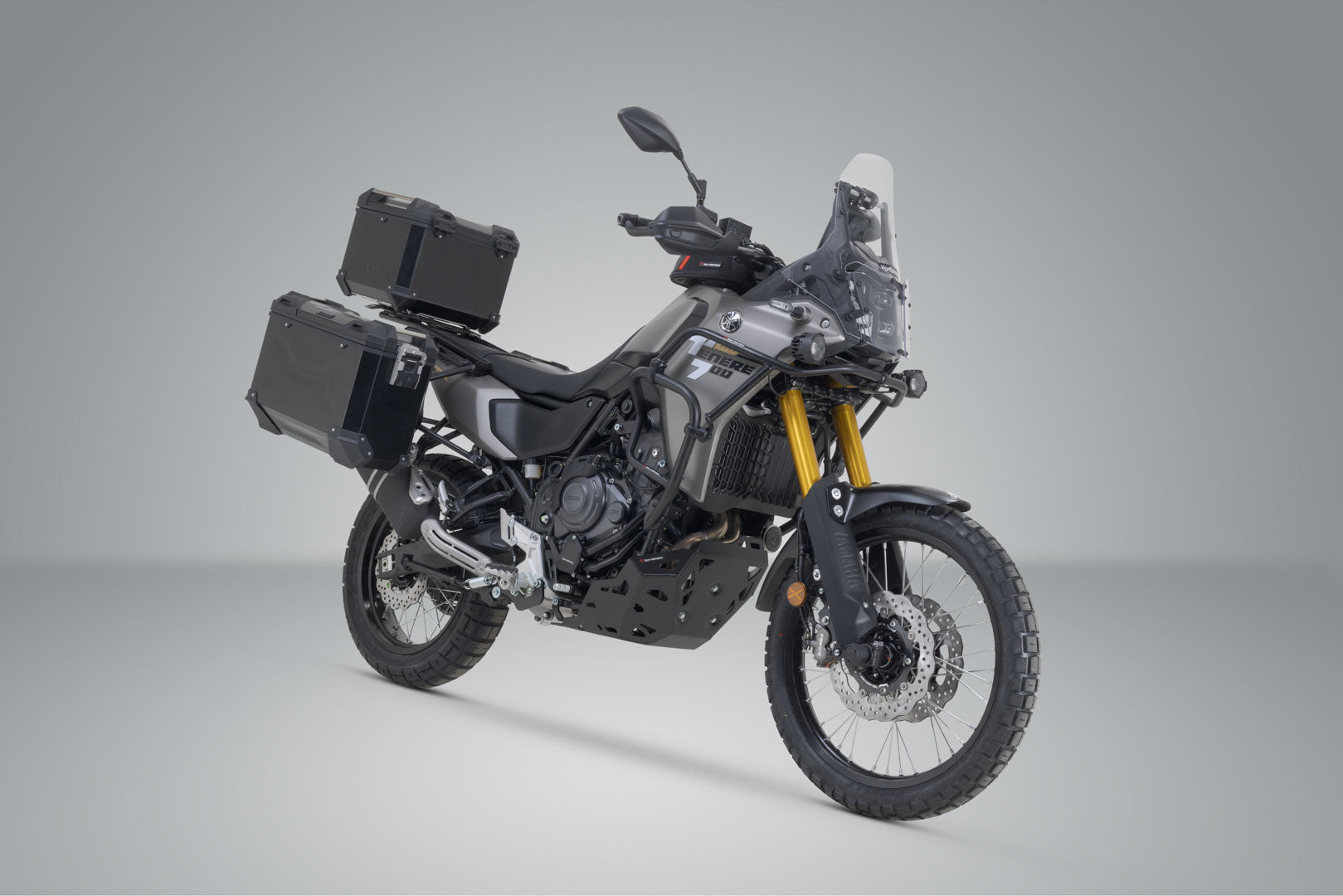 SW-MOTECH / SWモテック アドベンチャーツーリングセット TRAX ADV ブラック。ヤマハ・テネレ700モデル（19年～）。 | ADV.06.799.75003/B