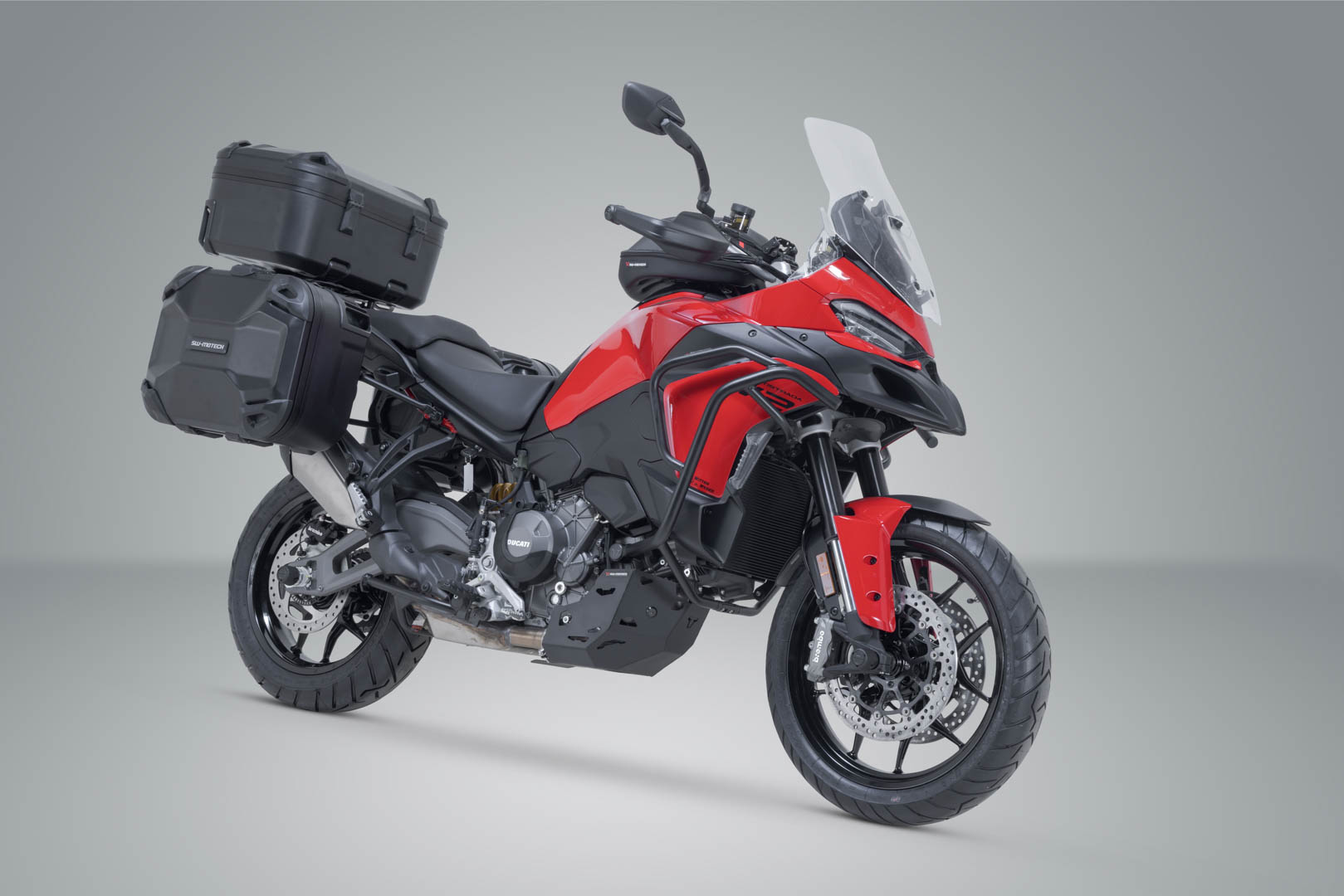 SW-MOTECH / SWモテック アドベンチャーツーリングセット DUSC（トップケース XL ブラック付き）。Ducati・ムルティストラーダ V2 / V2 S (24-)。 | ADV.22.807.66001/B