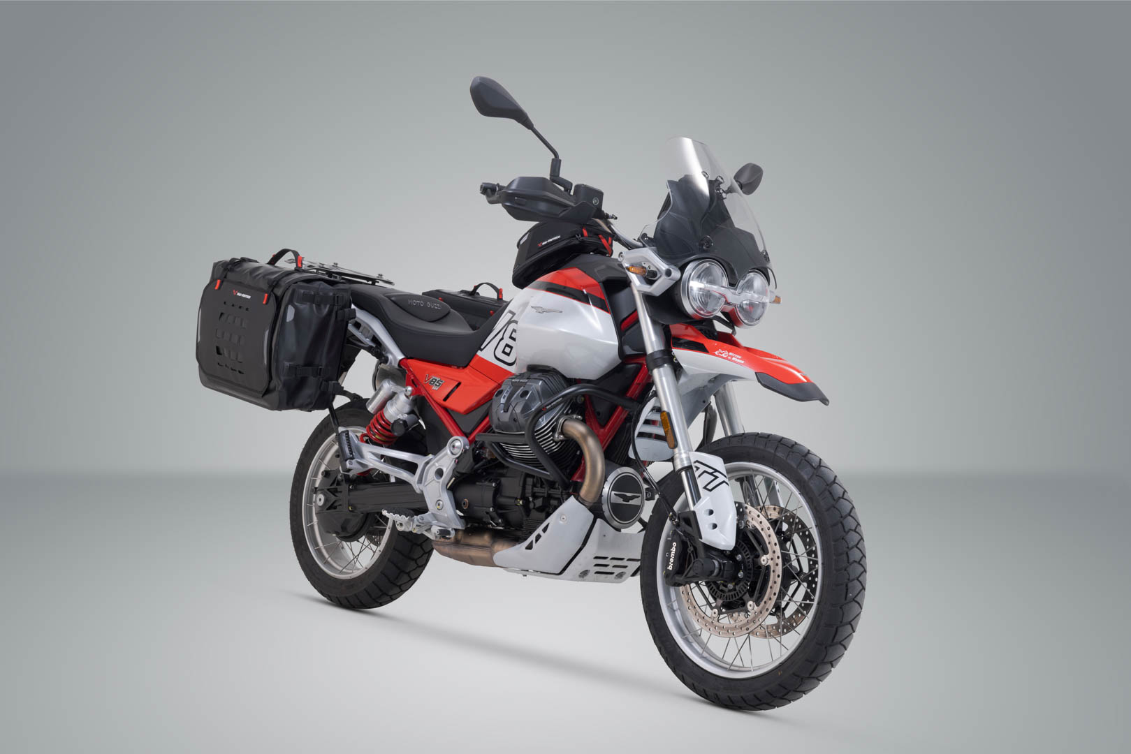 SW-MOTECH / SWモテック SysBag WP L/L バッグシステム Moto Guzzi V85 TT/ Strada (24-)。 | BC.SYS.17.632.21000/B