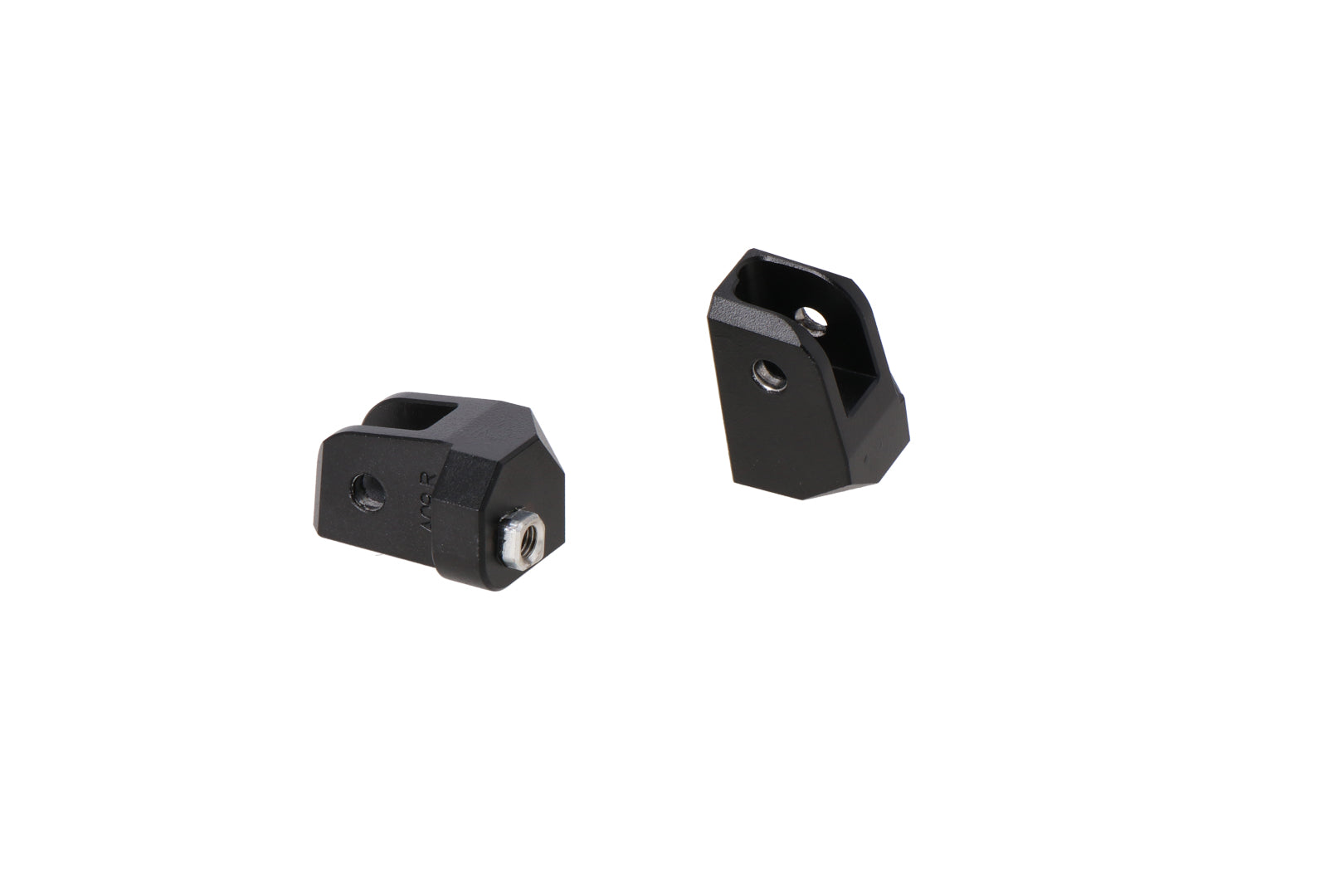 SW-MOTECH / SWモテック IONフットペグ用取り付け部品（ブラック）。BMW R 1200 GS、R 1250 GS、R 1300 GS用。 | FRS.07.011.80302/B
