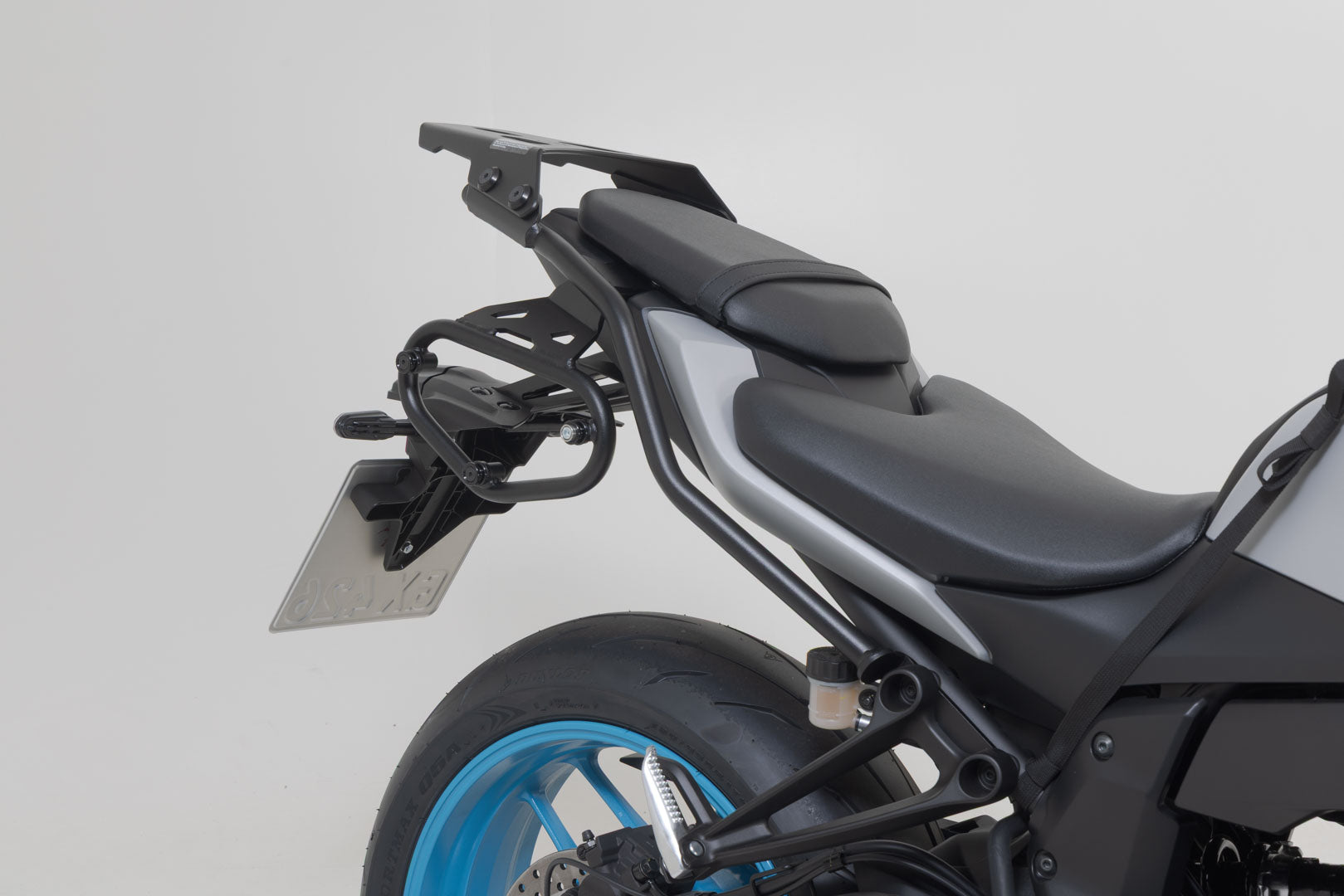 SW-MOTECH / SWモテック STREET-RACK リアキャリア ブラック。Yamaha MT-07 (24-)。 | GPT.06.089.16000/B