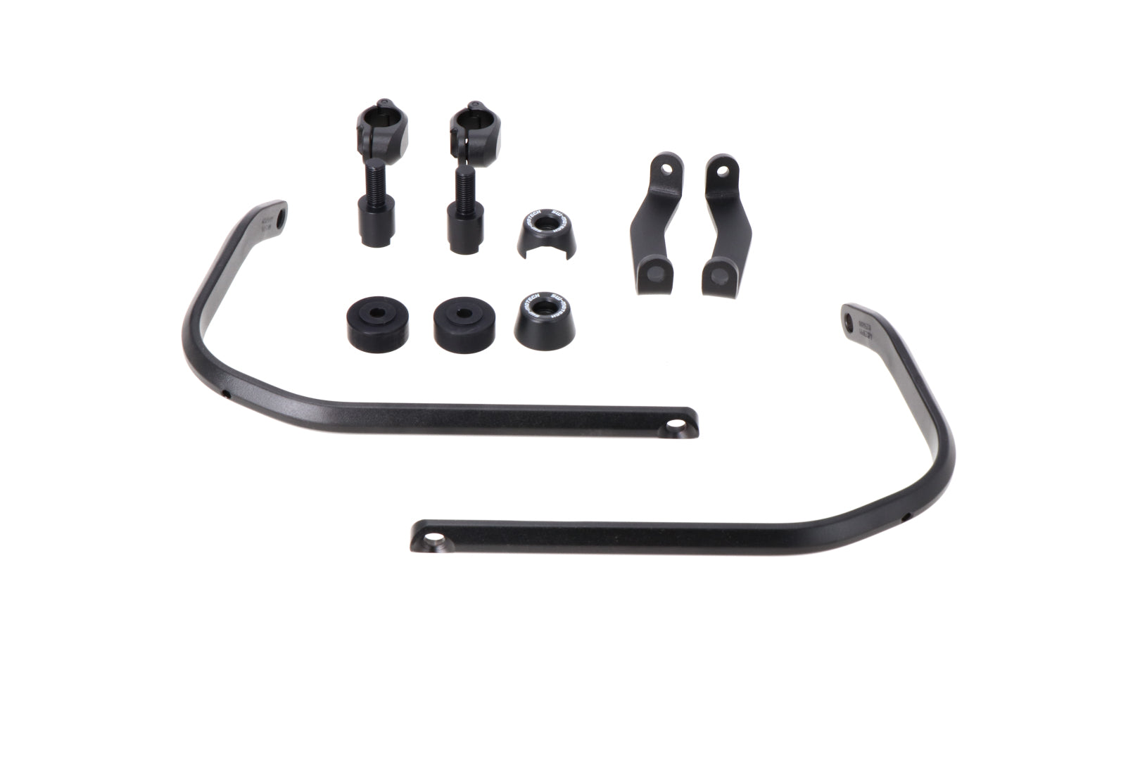 SW-MOTECH / SWモテック ハンドプロテクター取付キット（ブラック）。BMW、Kawasaki、Triumph各モデル対応。 | HDG.00.220.81902/B