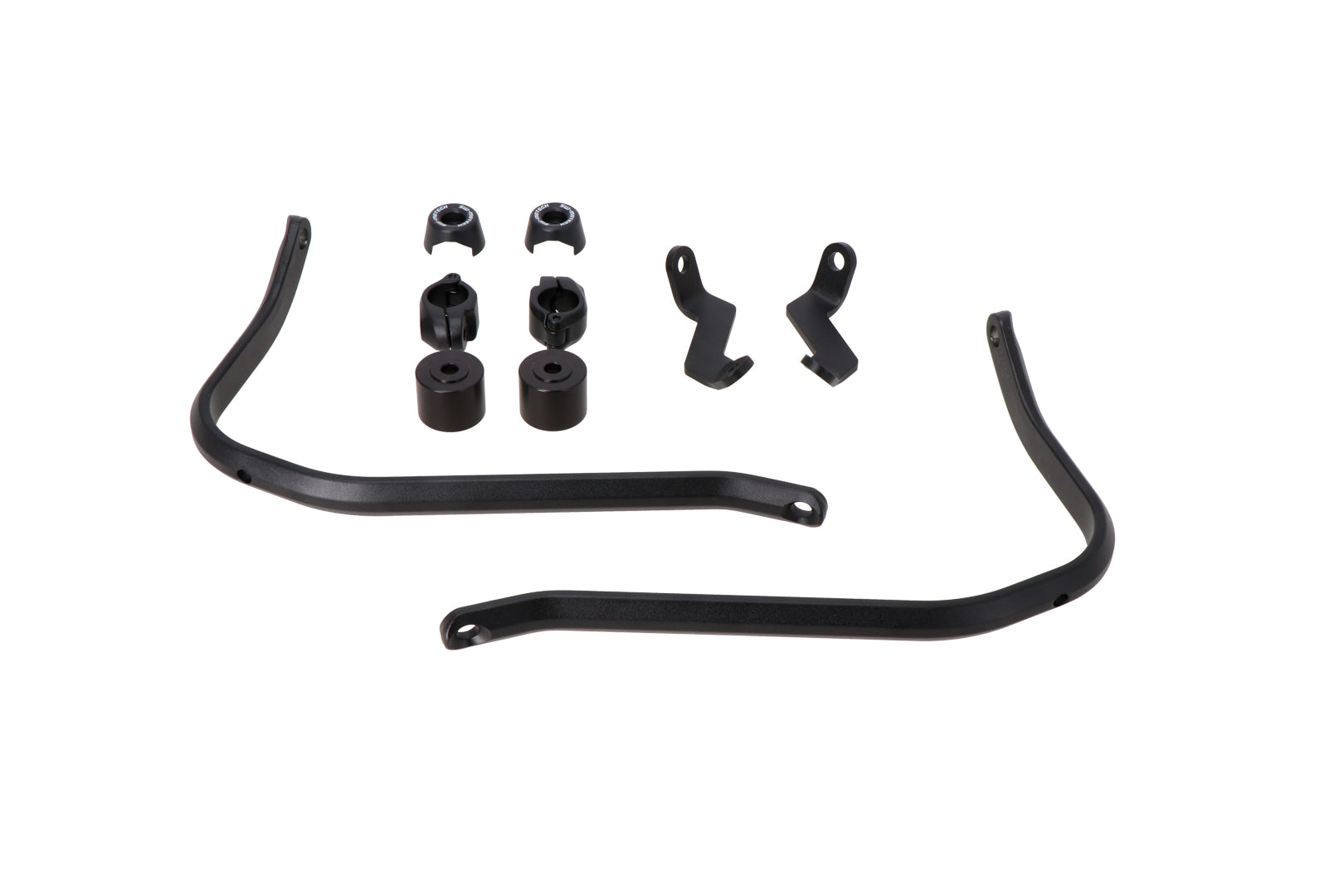 SW-MOTECH / SWモテック ハンドプロテクター取付キット（ブラック）。Yamaha XTZ660、BMW R 1150 GS用。 | HDG.00.220.82800/B