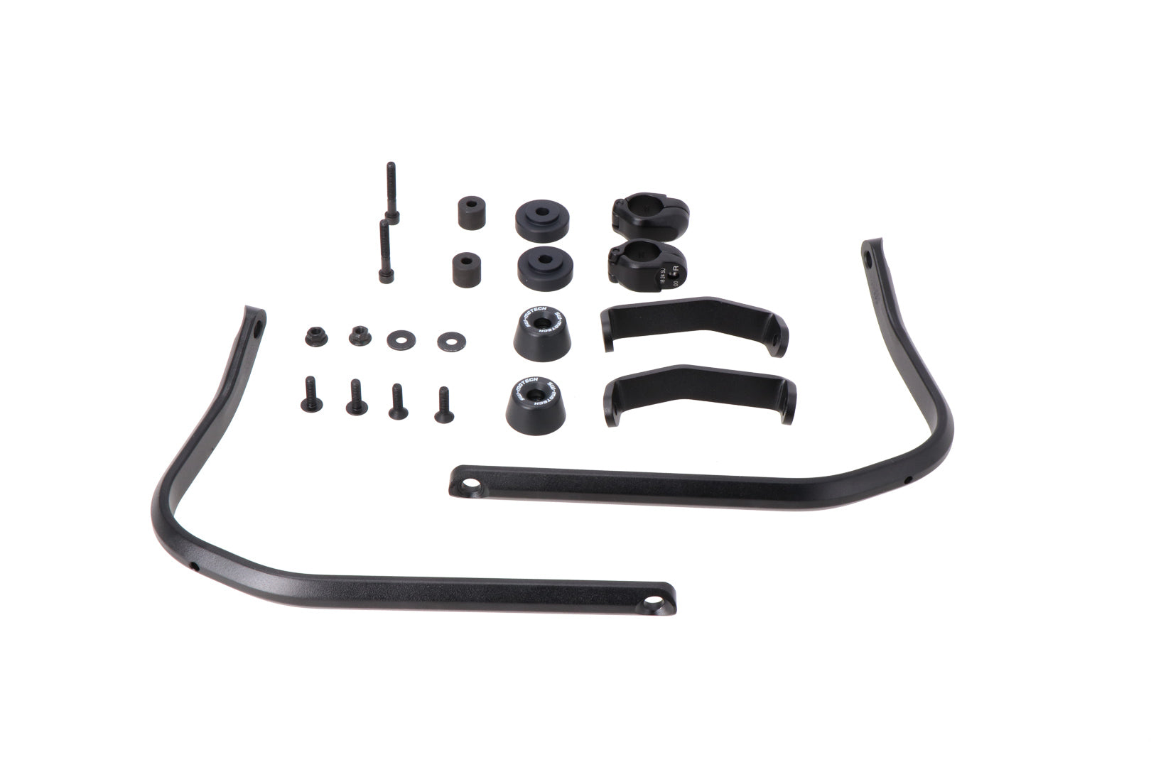SW-MOTECH / SWモテック ハンドプロテクター取付キット（ブラック）。Honda CRF300L、Triumph スクラムbler 400X/XC。 | HDG.00.220.84400/B
