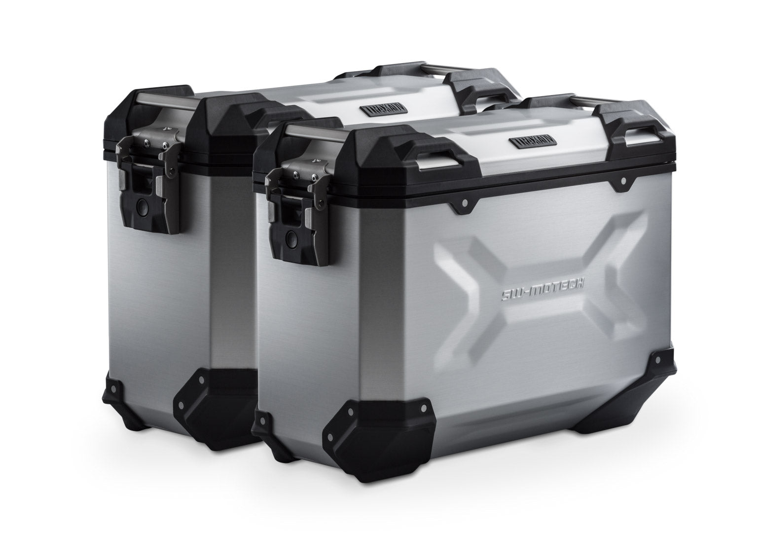 SW-MOTECH / SWモテック TRAX ADV アルミケースシステム シルバー 37/37 リットル. Suzuki DR-Z4S / SM (25-). | KFT.05.071.70000/S