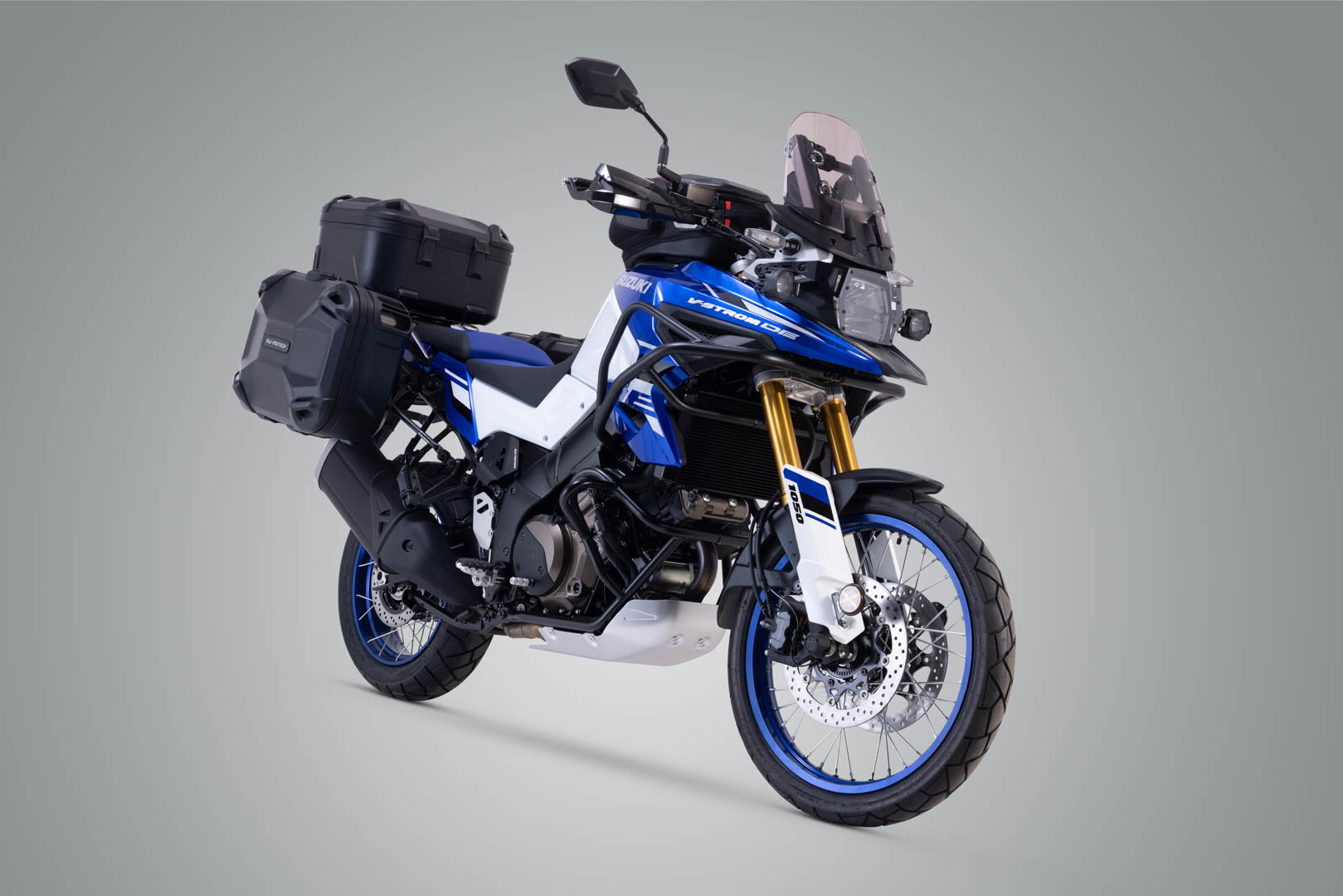 SW-MOTECH / SWモテック DUSC ハードケースシステム ブラック。41/33 l。Suzuki V-Strom 1050DE (21-)。 | KFT.05.965.65001/B