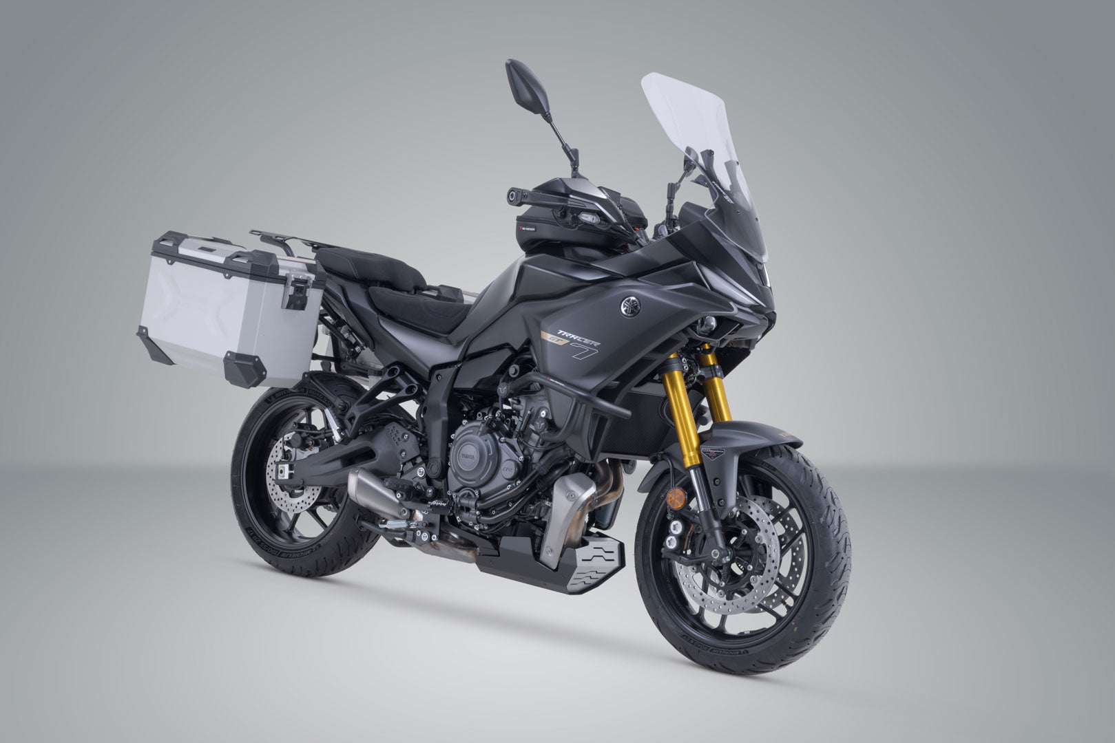 SW-MOTECH / SWモテック TRAX ADV アルミケースシステム シルバー 45/45 リットル. ヤマハ・トレーサー7 / GT (25-). | KFT.06.020.70100/S