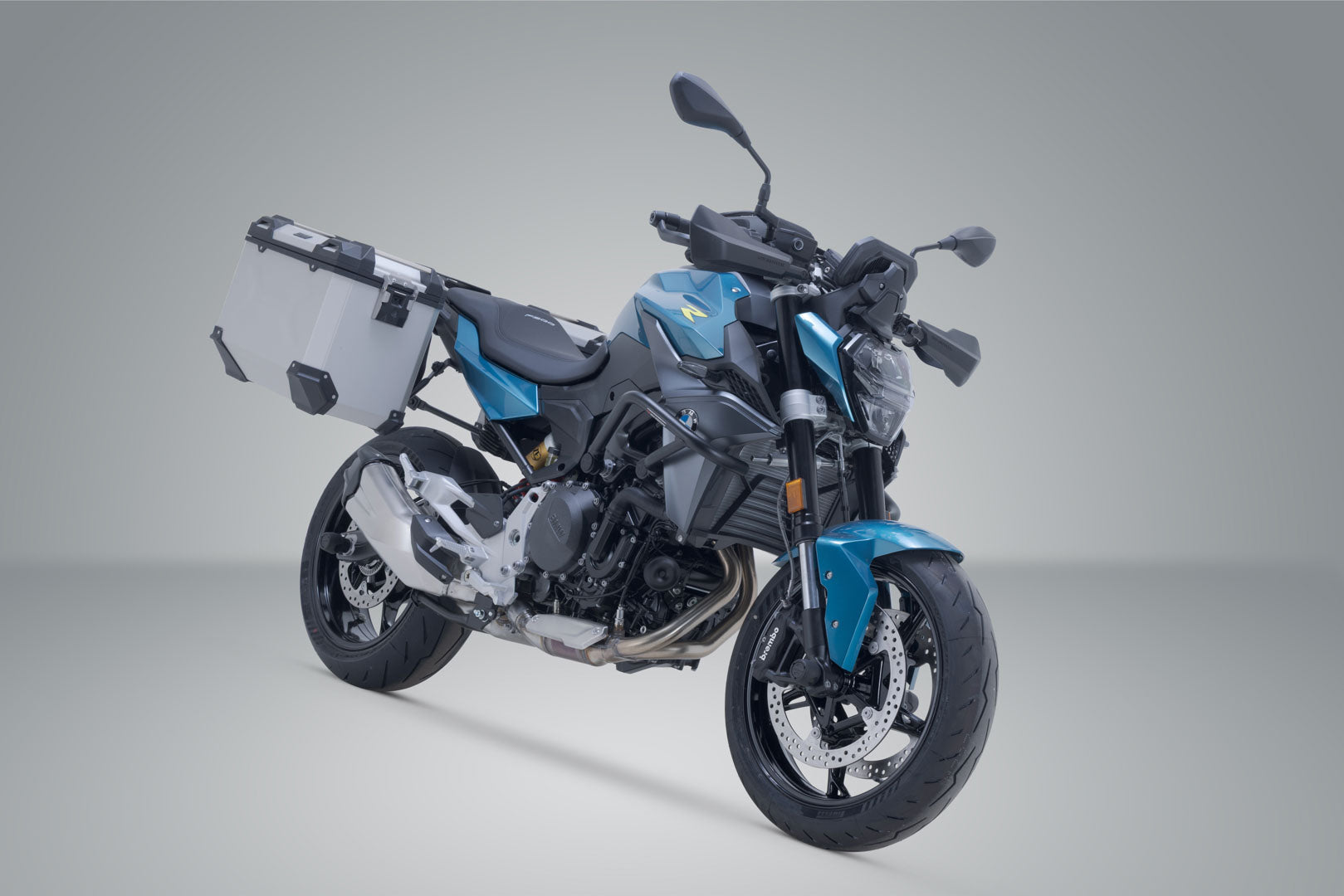 SW-MOTECH / SWモテック TRAX ADV アルミケースシステム シルバー 45/45 l BMW F 900 R / XR (24-)。 | KFT.07.949.70300/S
