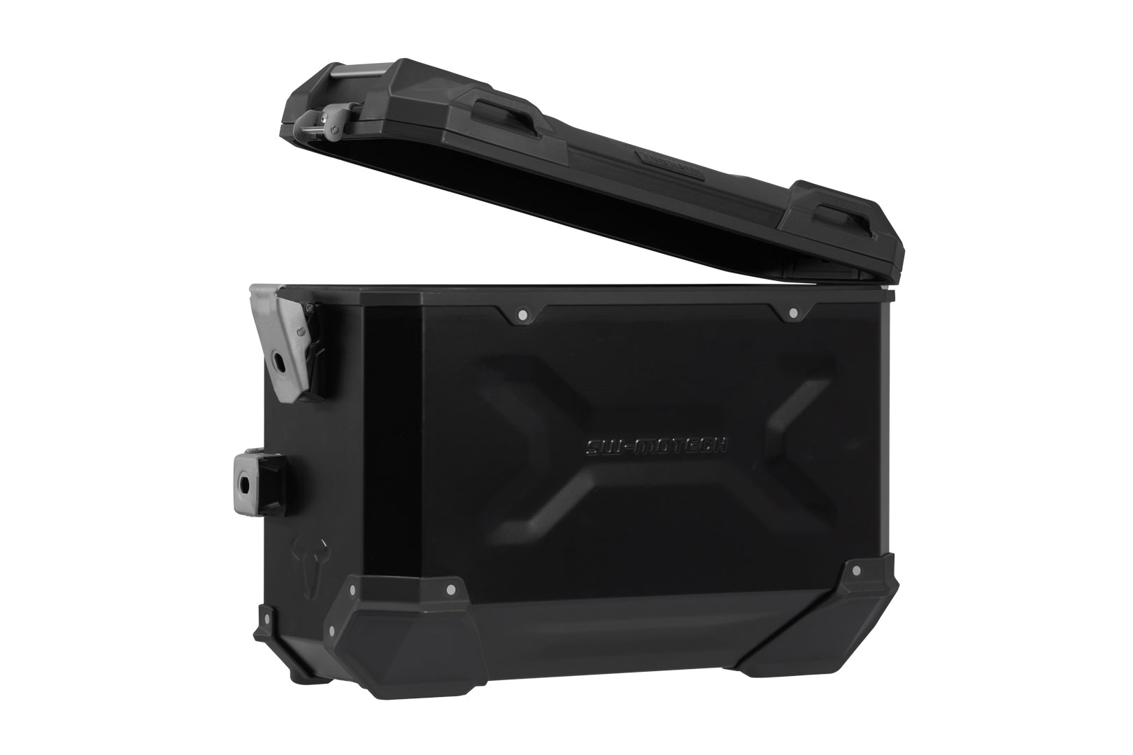 SW-MOTECH / SWモテック TRAX ADV アルミケースシステム ブラック。45/37 リットル。Ducati ムルティストラーダ V2/V2S (24-)。 | KFT.22.807.70001/B