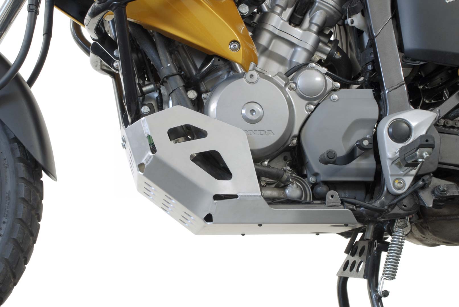 SW-MOTECH / SWモテック エンジンガード（シルバー）。Honda XL700V トランスアルプ（07-12）。 | MSS.01.468.10000/S