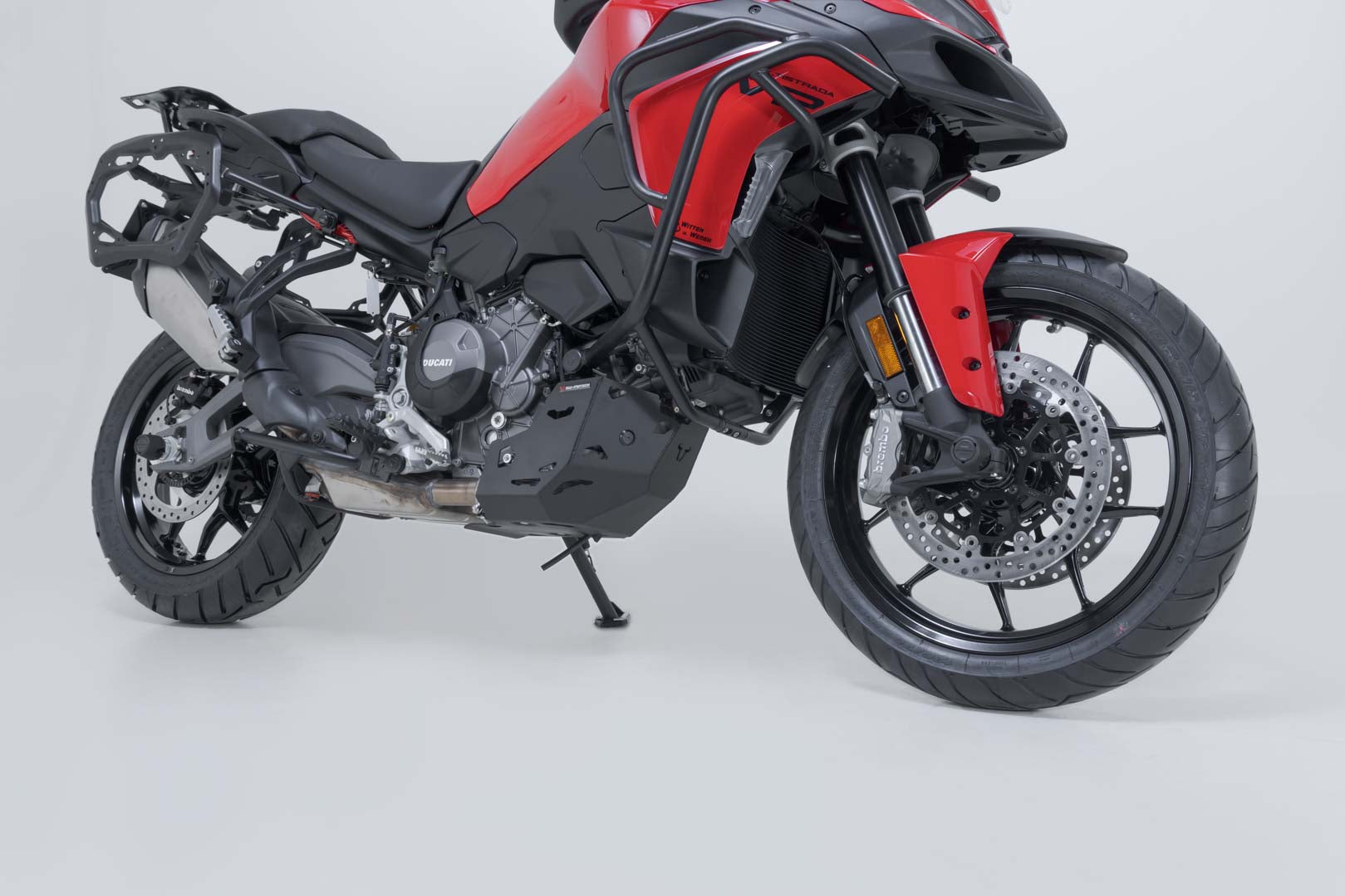 SW-MOTECH / SWモテック エンジンガード（ブラック）。Ducati・ムルティストラーダ V2 / V2 S（24-）。 | MSS.22.807.10000/B