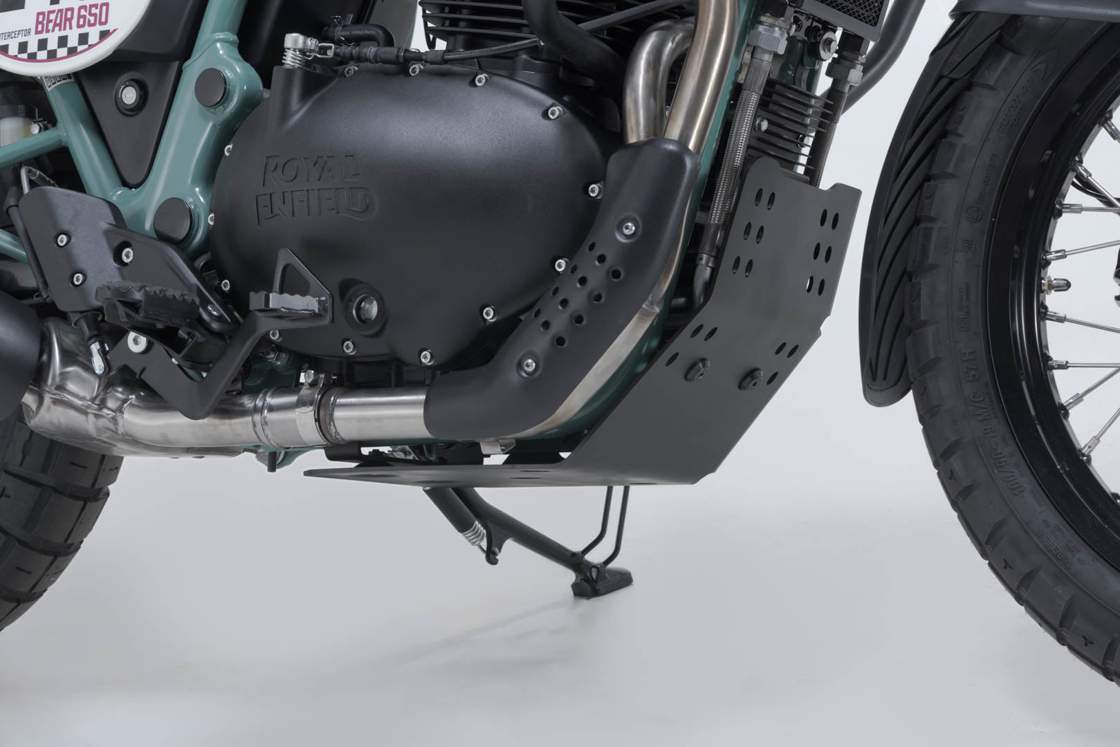SW-MOTECH / SWモテック エンジンガード（ブラック）。ロイヤル・エンフィールド ベア 650 (23-)。 | MSS.41.010.10000/B