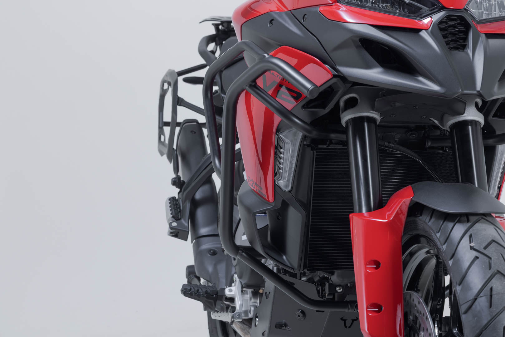 SW-MOTECH / SWモテック ブラック・クラッシュバー。Ducati・ムルティストラーダ V2 / V2 S (24-)。 | SBL.22.807.10000/B