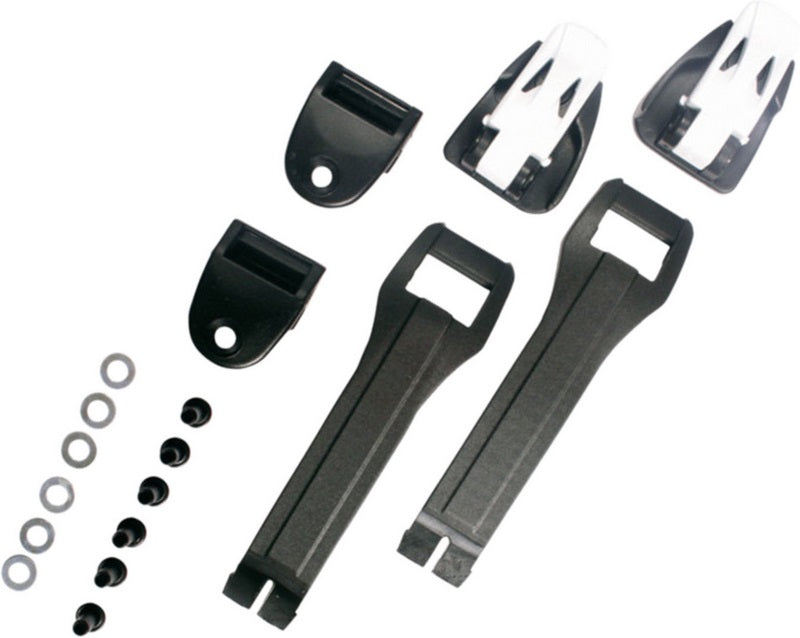 TCX / ティーシーエックスブーツ Buckle Polyurethane Comp Kid Black-White | F464-2LEMA-622-N