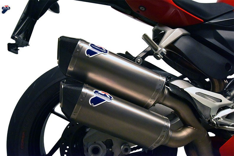 Termignoni / テルミニョーニ スリップオン ステンレスEU規格 Ducati パニガーレ 959 (2016-2019) | D16908040ITC