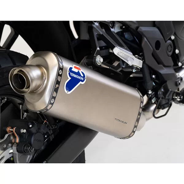 Termignoni / テルミニョーニ チタン スリップオンエキゾースト Honda Transalp XL750 2023-2024 | H17908040ITI
