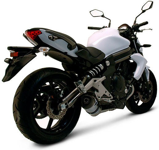 Termignoni / テルミニョーニ 2X1 Street カーボンキャップ ステンレスEU規格 KAWASAKI ER 6n (2012-2016) | K072080IO