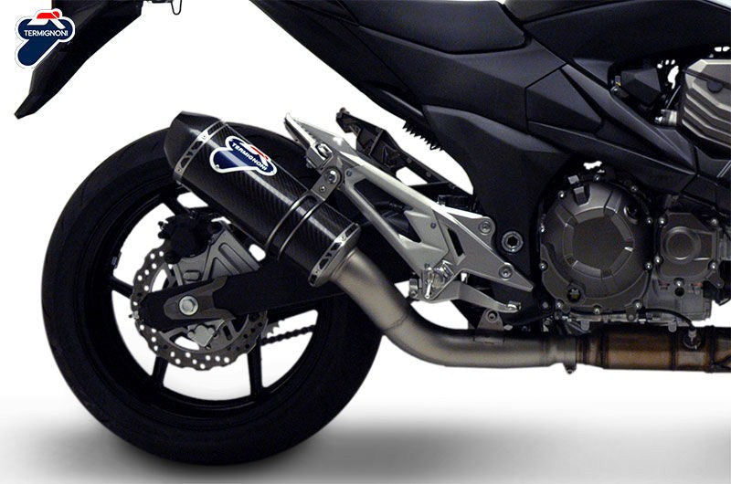 Termignoni / テルミニョーニ スリップオン ステンレスEU規格 KAWASAKI Z800 e (2013-2017) | K077080CV