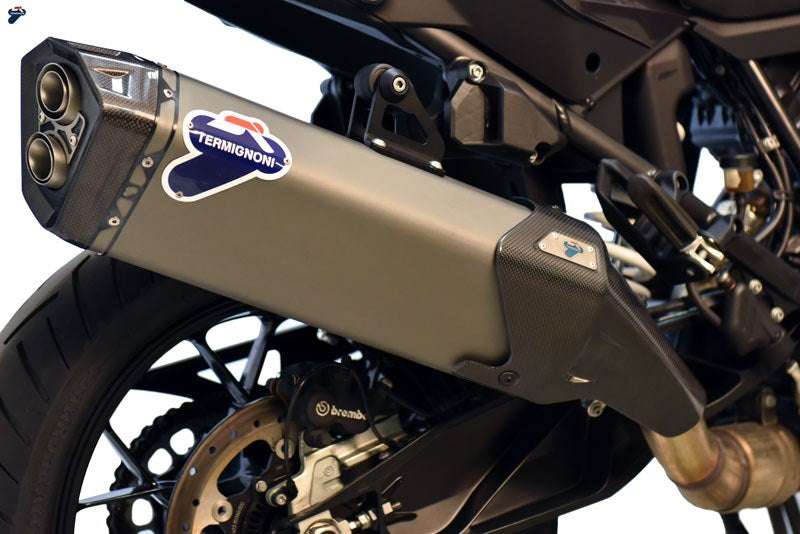 Termignoni / テルミニョーニ スリップオン-Homologated Exhaust ステンレス チタン Matt Grey | KT1908040IIC