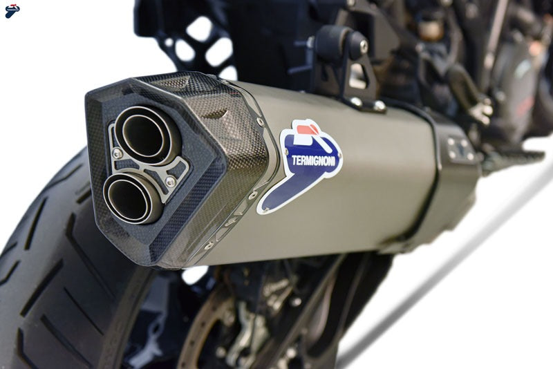 Termignoni / テルミニョーニ スリップオン-Homologated Exhaust ステンレス チタン Matt Grey | KT1908040IIC