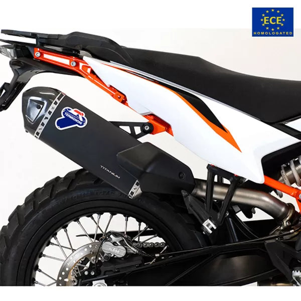 Termignoni / テルミニョーニ ブラックチタン スリップオンエキゾースト KTM Adventure 890 2023-2024 | KT3208040INC