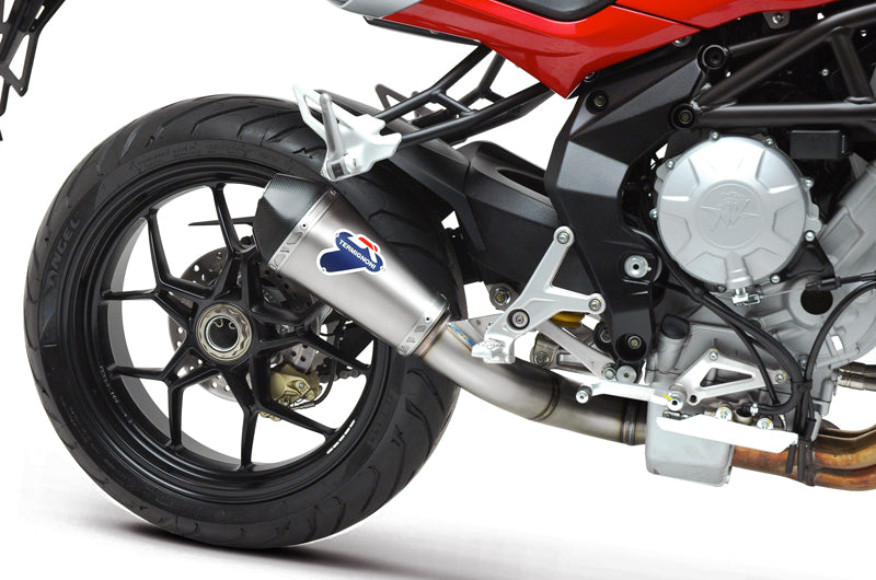 Termignoni / テルミニョーニ スリップオン ステンレスEU規格 MV AGUSTA BRUTALE B3 675-800 RIVALE (2012-2019) | MV09080TV