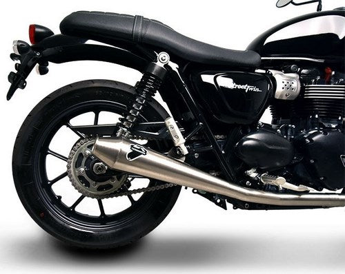 Termignoni / テルミニョーニ 2X1 Street ステンレス TRIUMPH STREET TWIN (2016-2019) | T00909400SSX