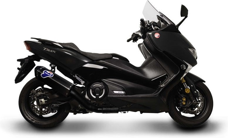 Termignoni / テルミニョーニ コンプリートエキゾースト Black Edition チタン BLACK for Yamaha Tmax 530 17-19  Tmax 560 20-22 | Y11309000BNC