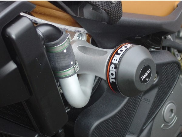 Top-Block / トップブロック フレームスライダー APRILIA TUONO 1000 (06-09)  カラー: アルミニウム | RLA03-A