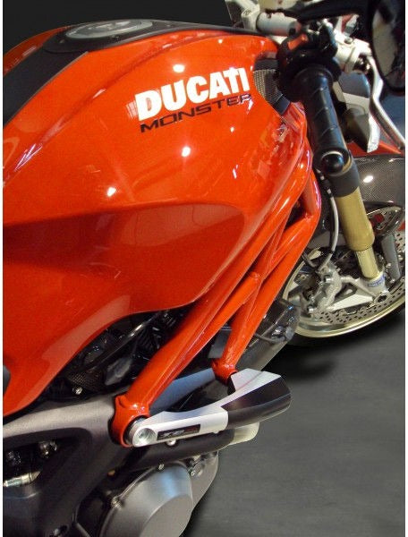 Top-Block / トップブロック フレームスライダー DUCATI Monster 696  796  1100 (07-14)  カラー: アルミニウム | RLD03-A