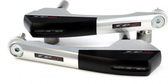 Top-Block / トップブロック フレームスライダー DUCATI Monster 696  796  1100 (07-14)  カラー: アルミニウム | RLD03-A