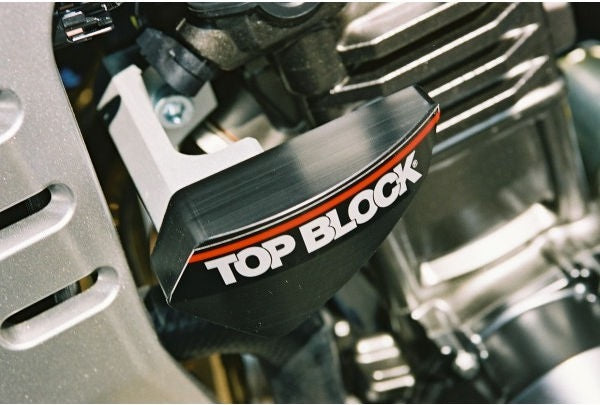 Top-Block / トップブロック フレームスライダー KAWASAKI Z1000 (10-12)  Z750 S (04-06)  カラー: アルミニウム | RLK10-A