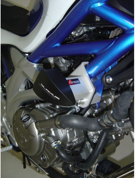 Top-Block / トップブロック フレームスライダー SUZUKI SVF650 GLADIUS (09-16)  カラー: アルミニウム | RLS27-A