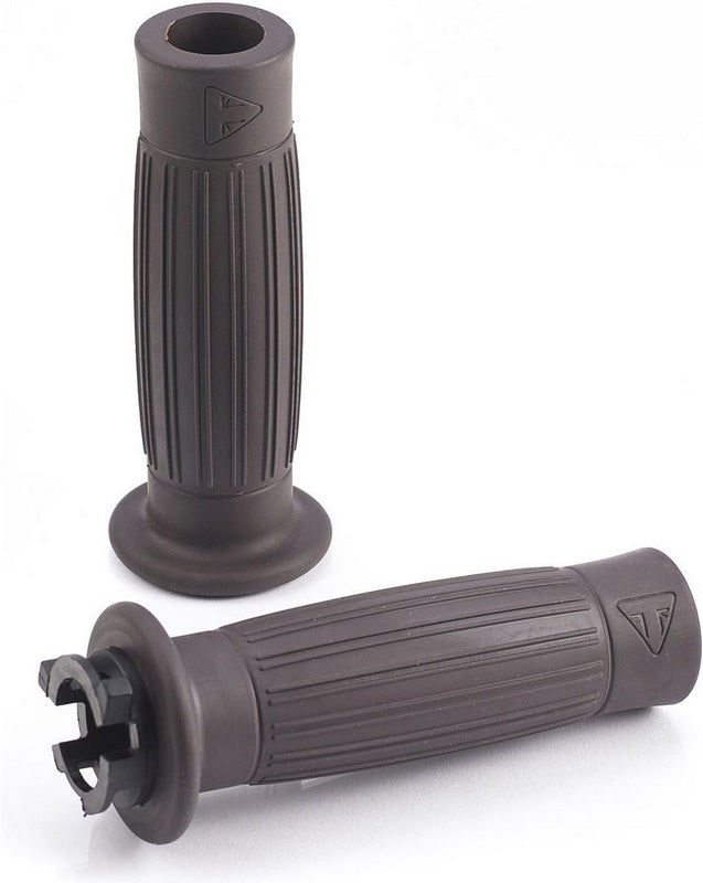 TRIUMPH / トライアンフ純正商品ハンドルバーグリップ - バレル - ブラウン - 22mm | A2041479