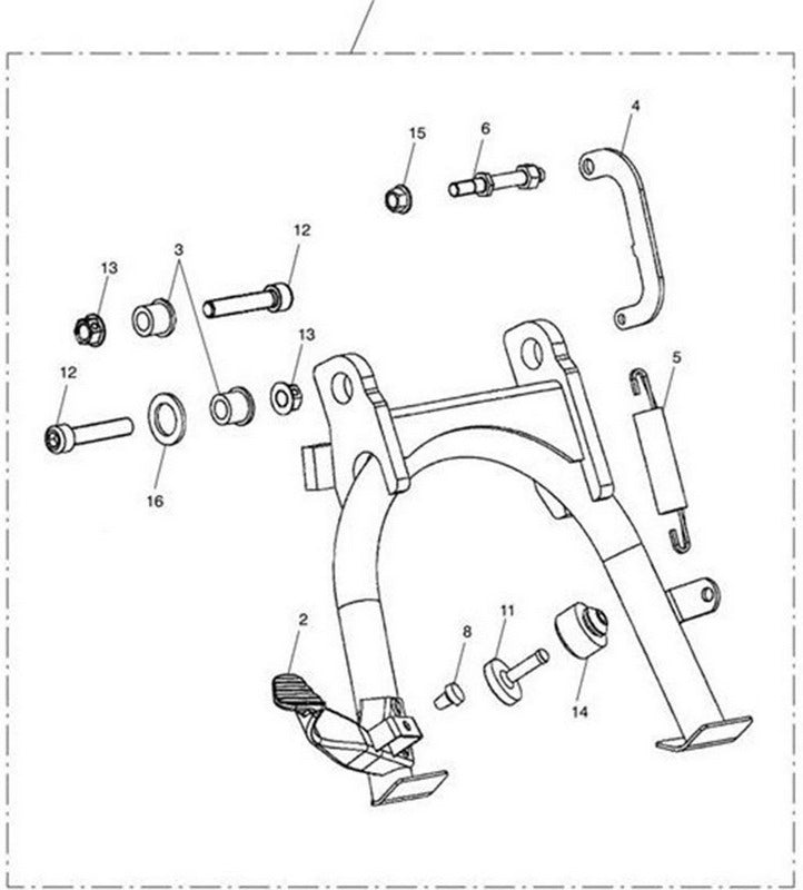 Triumph Sleeve. Engine  Kit  Stand | Cross | A2080940