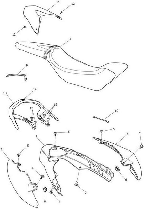 Triumph A2306984 Grab Rail - Fowlers Parts | A2306984