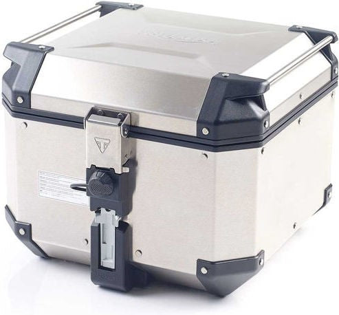 TRIUMPH / トライアンフ純正商品エクスペディション・アルミニウム製トップボックス（シルバー） | A9500876