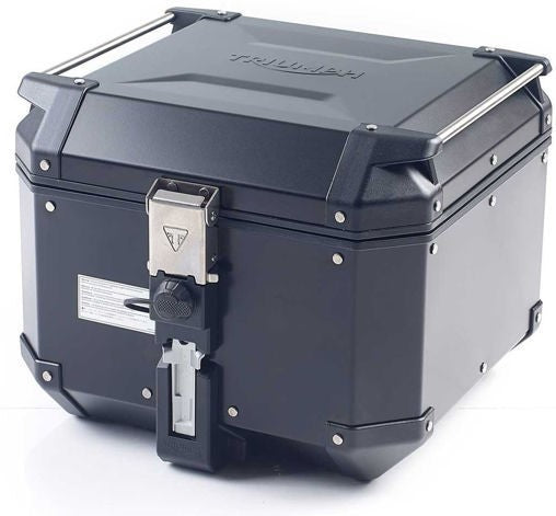 TRIUMPH / トライアンフ純正商品エクスペディション・アルミニウム製トップボックス（ブロック） | A9500877