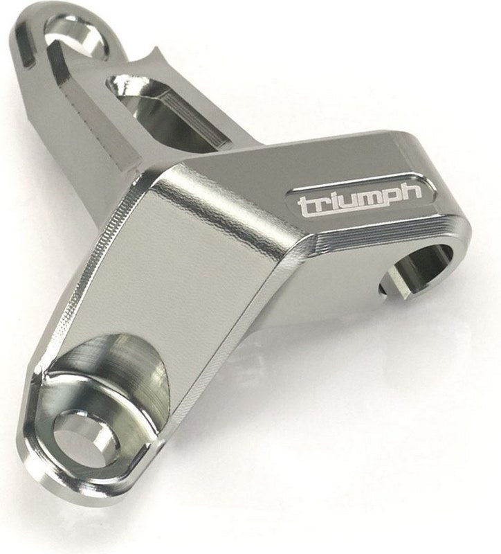 TRIUMPH / トライアンフ純正商品CNC機械加工クラッチブラケット - グレー | A9610061